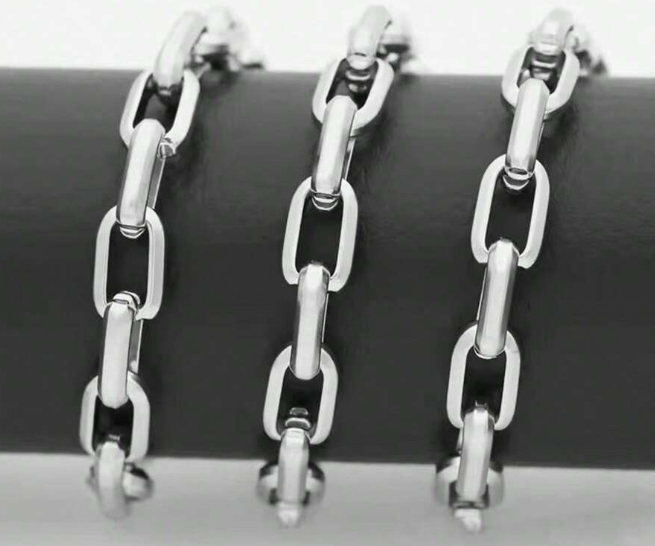 Bold Men Of Valor Stainless Steel Chain Bracelet