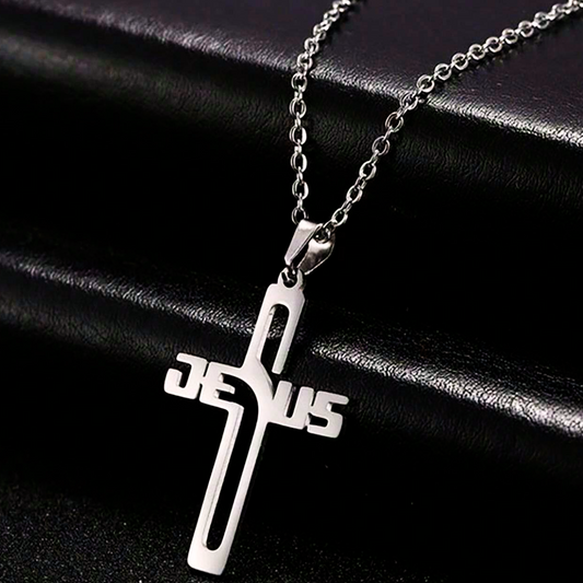 Exclusive Silver Jesus Cross Pendant